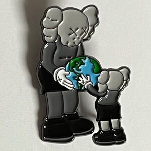 KAWS The Promise World Hat Pin Pins Streetwear Fitted Hats 2022 Qatar World Cup
